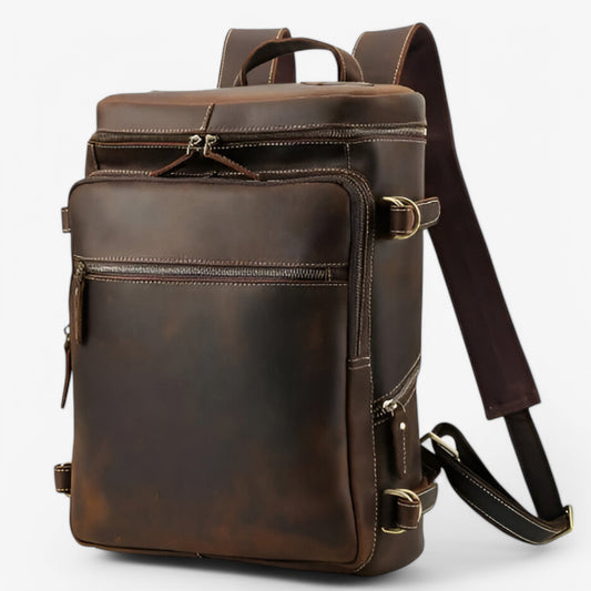Vintage Leder Schulter- und Rucksack – Handgefertigt & Langlebig