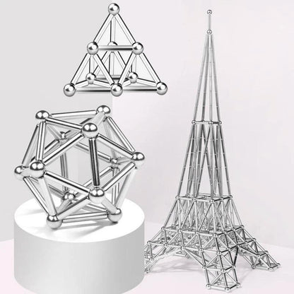 Magnetisches Spielset für Kinder – Kreatives Bauen & Lernen mit Magnetbausteinen