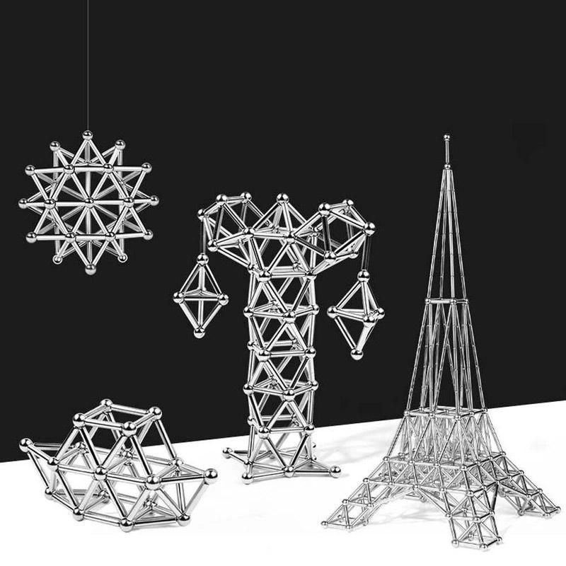 Magnetisches Spielset für Kinder – Kreatives Bauen & Lernen mit Magnetbausteinen