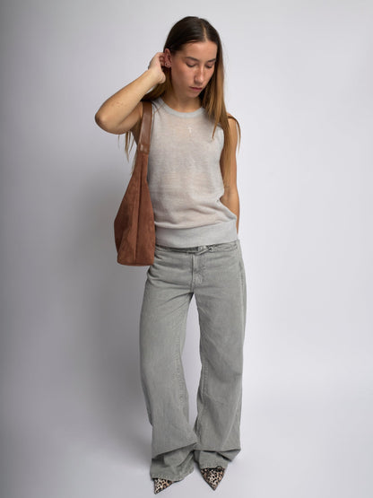 Schwarze Wildleder Schultertasche Damen – Minimalistisches & Geräumiges Design