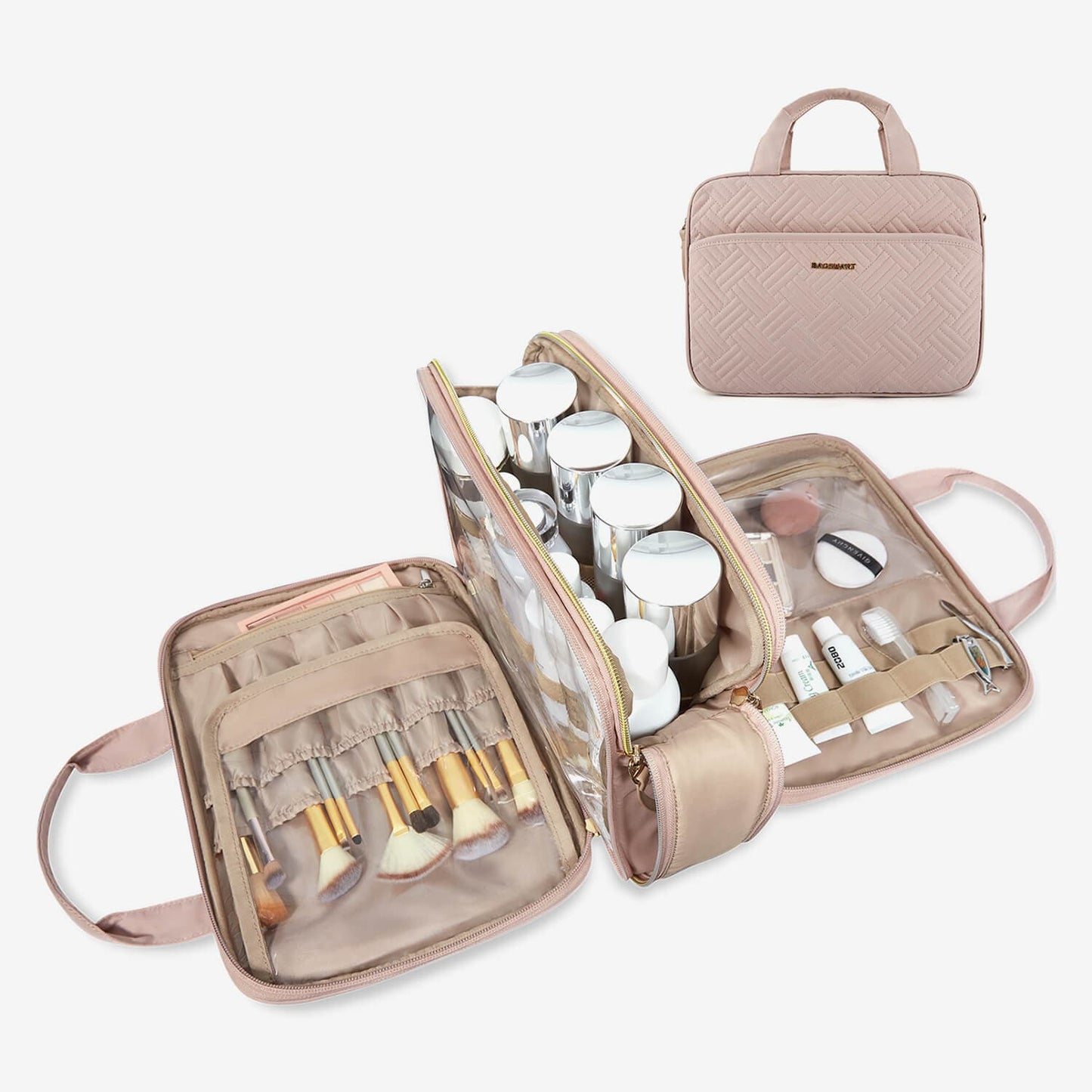 Luxuriöse Kulturtasche & Make-up Organizer – stilvoll, praktisch & wasserdicht