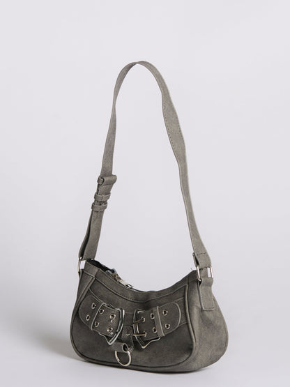 Trendy Schultertasche Damen mit Schnalle – Kompakt & Stilvoll