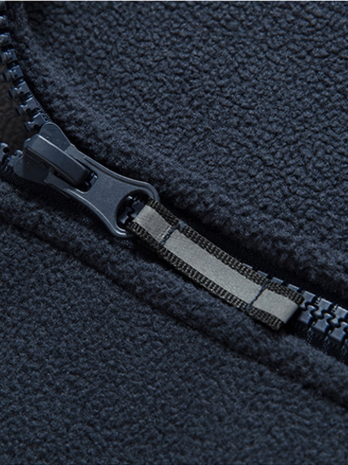 Outdoor Fleecejacke Herren – Warme Übergangsjacke mit Stehkragen & Reißverschlusstaschen