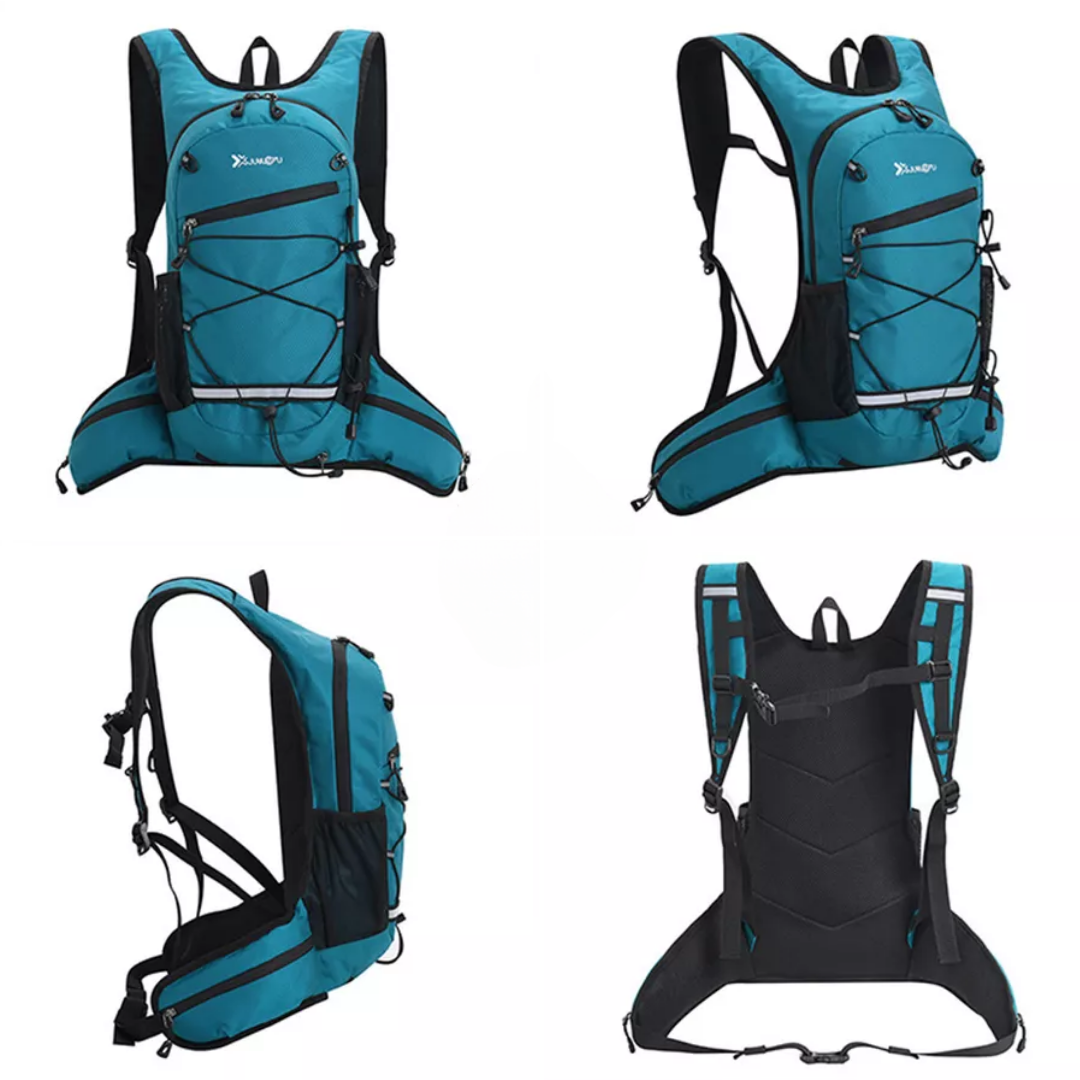 Leichter Outdoor Rucksack – wetterfest, atmungsaktiv, ideal als Tages-Wanderrucksack & Fahrradrucksack