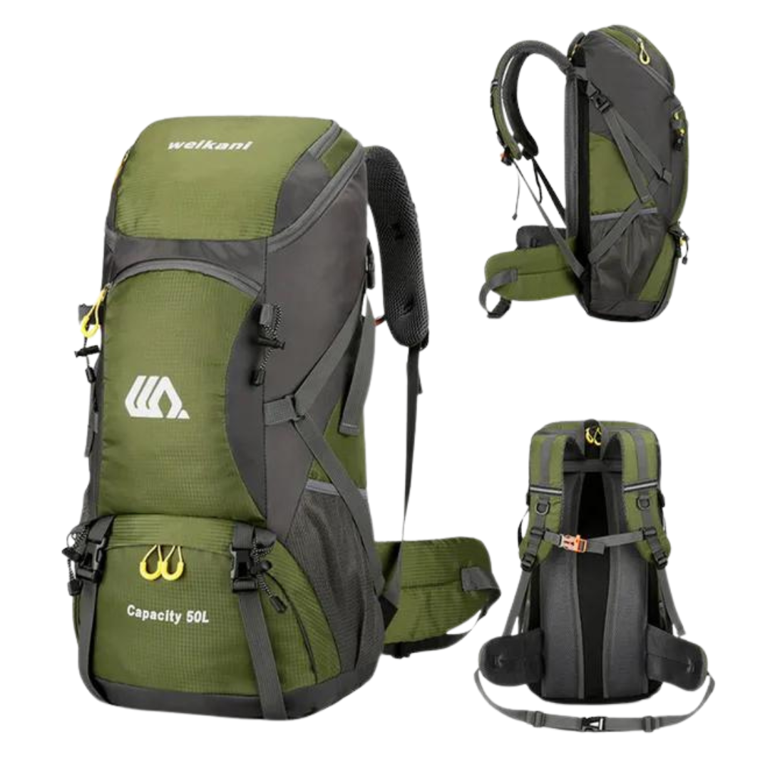 50L Wanderrucksack – Wasserabweisend, Ergonomisch & Vielseitig für Outdoor-Abenteuer