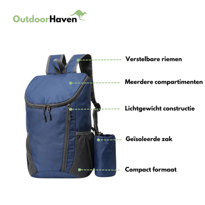 Faltbarer Rucksack 20L – Ultraleicht, Wasserabweisend & Kompakt für Outdoor, Reisen & Alltag