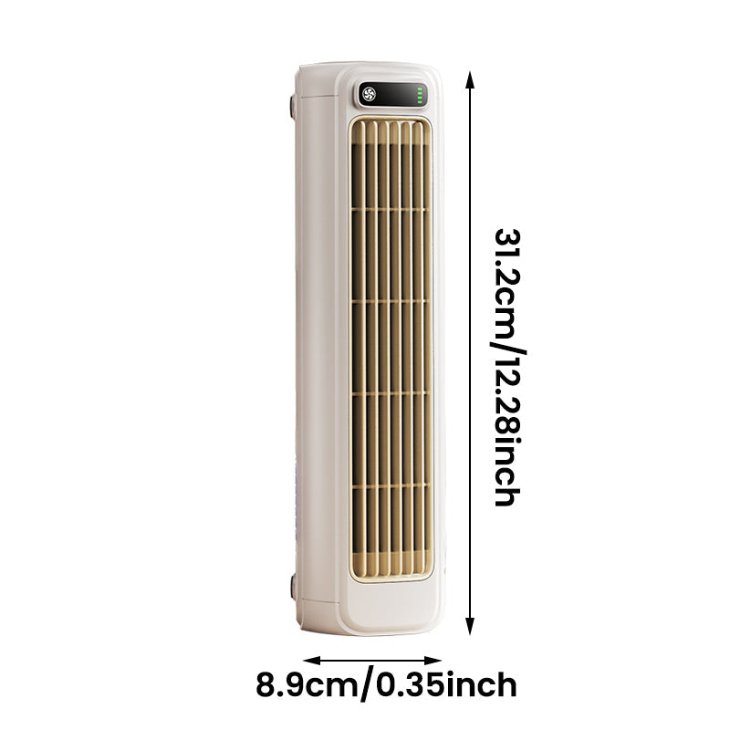 Tragbarer Aircooler mit LED – 2-in-1 Ventilator und Luftreiniger für Zuhause und Büro