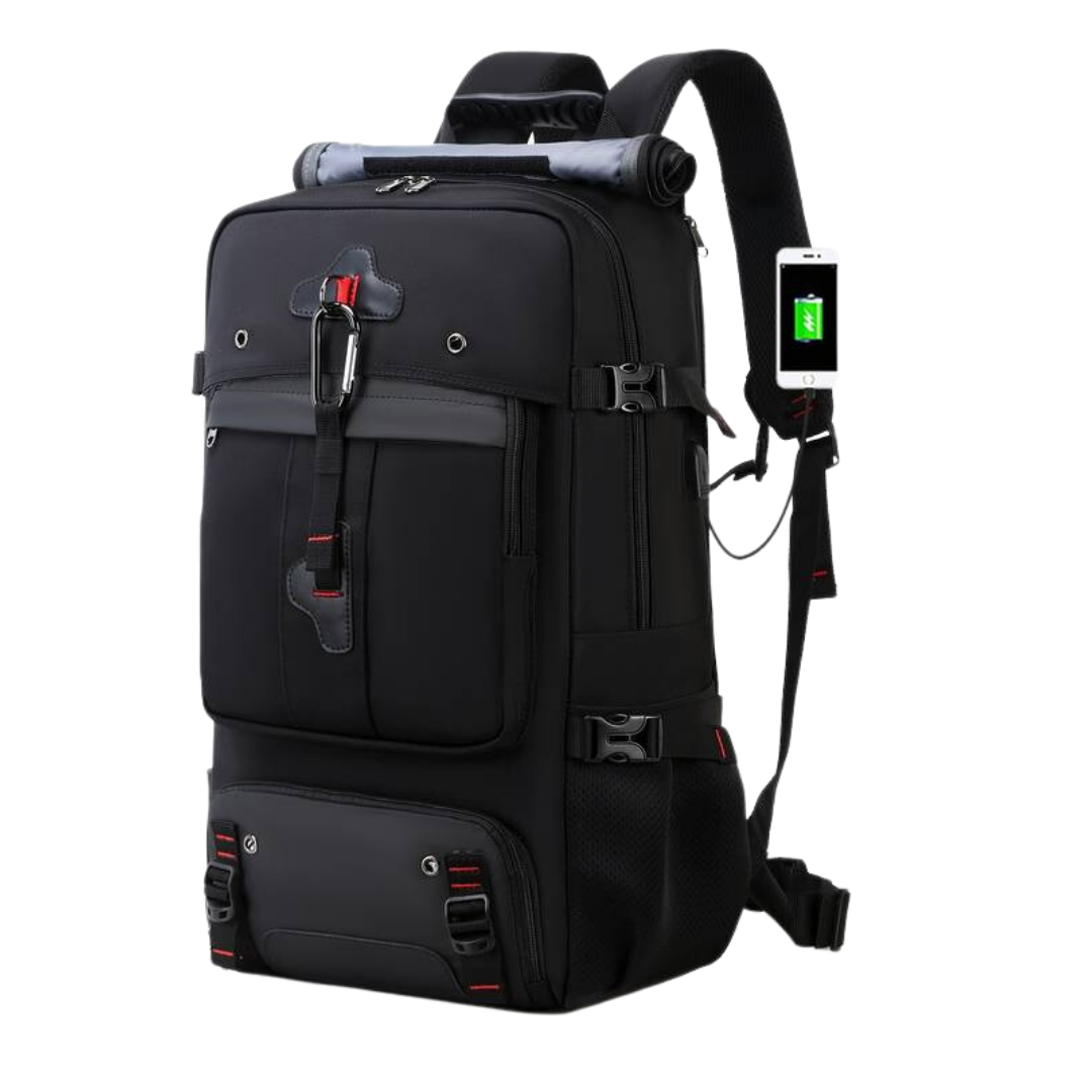 Wasserdichter 50L Rucksack mit USB-Anschluss – Ideal für Reisen, Arbeit & Outdoor