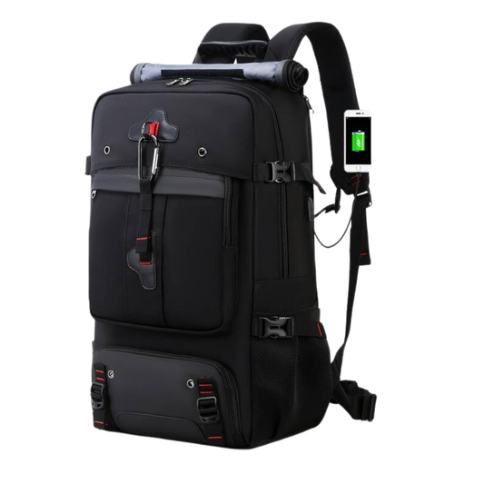 Wasserdichter 50L Rucksack mit USB-Anschluss – Ideal für Reisen, Arbeit & Outdoor