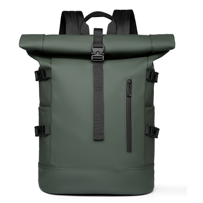 Wasserdichter Rolltop Rucksack – Moderner Tagesrucksack mit viel Stauraum & Laptopfach