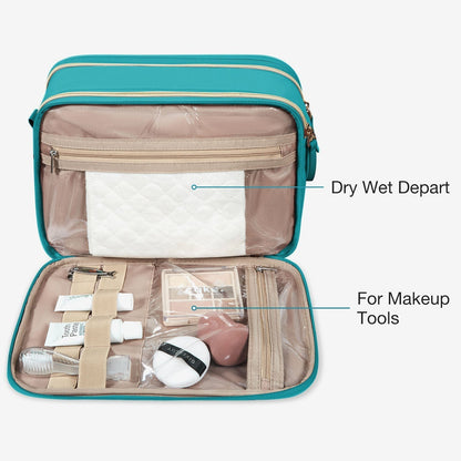 Luxuriöse Kulturtasche & Make-up Organizer – stilvoll, praktisch & wasserdicht