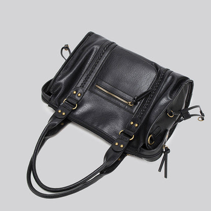 Elegant & Praktisch – Schwarze Damen Handtasche für Alltag & Business