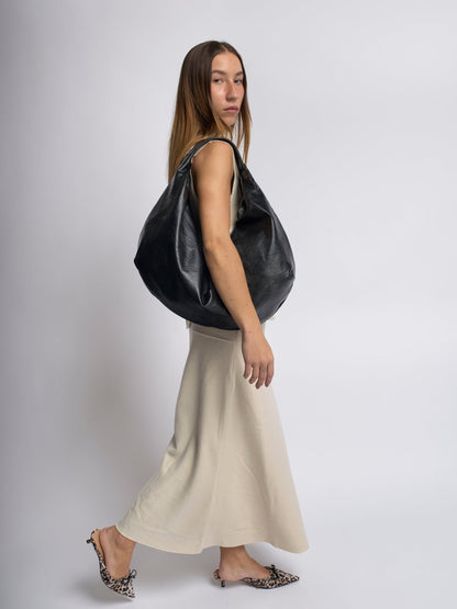 Liorra Vegane Weiche Hobo Schultertasche – Casual, Geräumig & Bequem