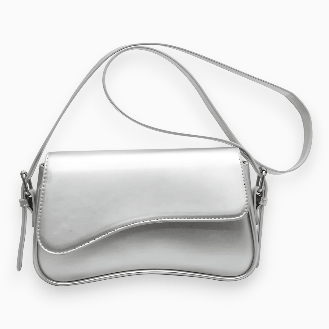 Minimalistische Leder Schultertasche – Elegant & Vielseitig