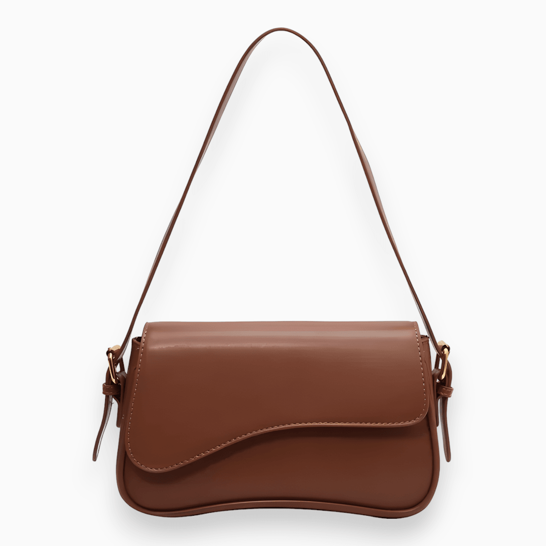 Minimalistische Leder Schultertasche – Elegant & Vielseitig