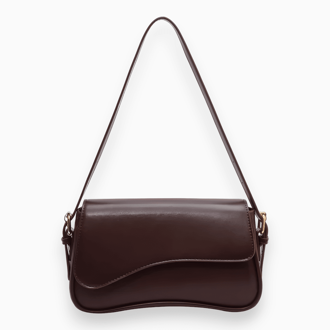 Minimalistische Leder Schultertasche – Elegant & Vielseitig