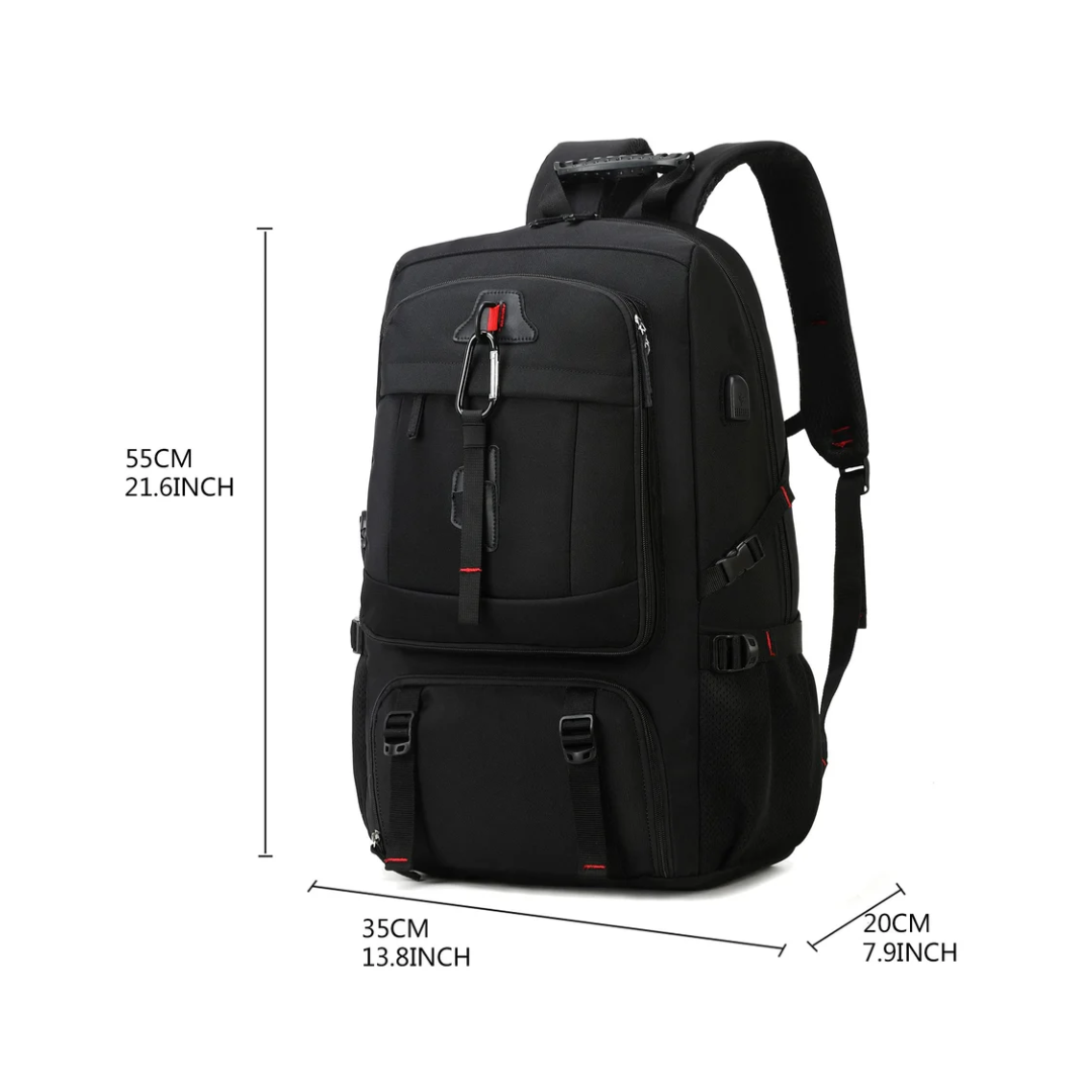 50L Wanderrucksack – Wasserabweisend, Leicht & Vielseitig für Reisen, Wandern & Camping