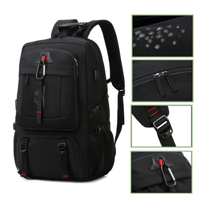 50L Wanderrucksack – Wasserabweisend, Leicht & Vielseitig für Reisen, Wandern & Camping