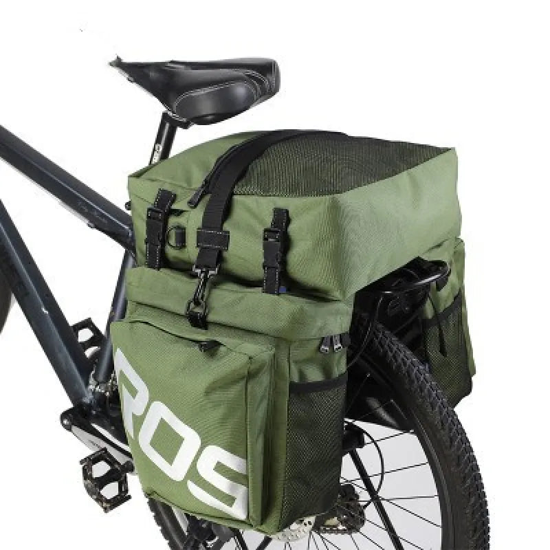 Wasserdichte Doppelte Fahrradtasche – Große Kapazität, Reflektierend & Ideal für Abenteuer