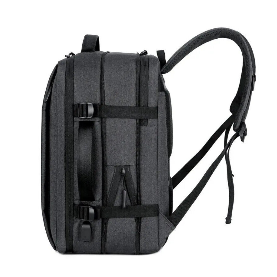Wasserdichte Laptop-Rucksack 15,6″ mit USB-Ladeanschluss – Business & Reise Daypack