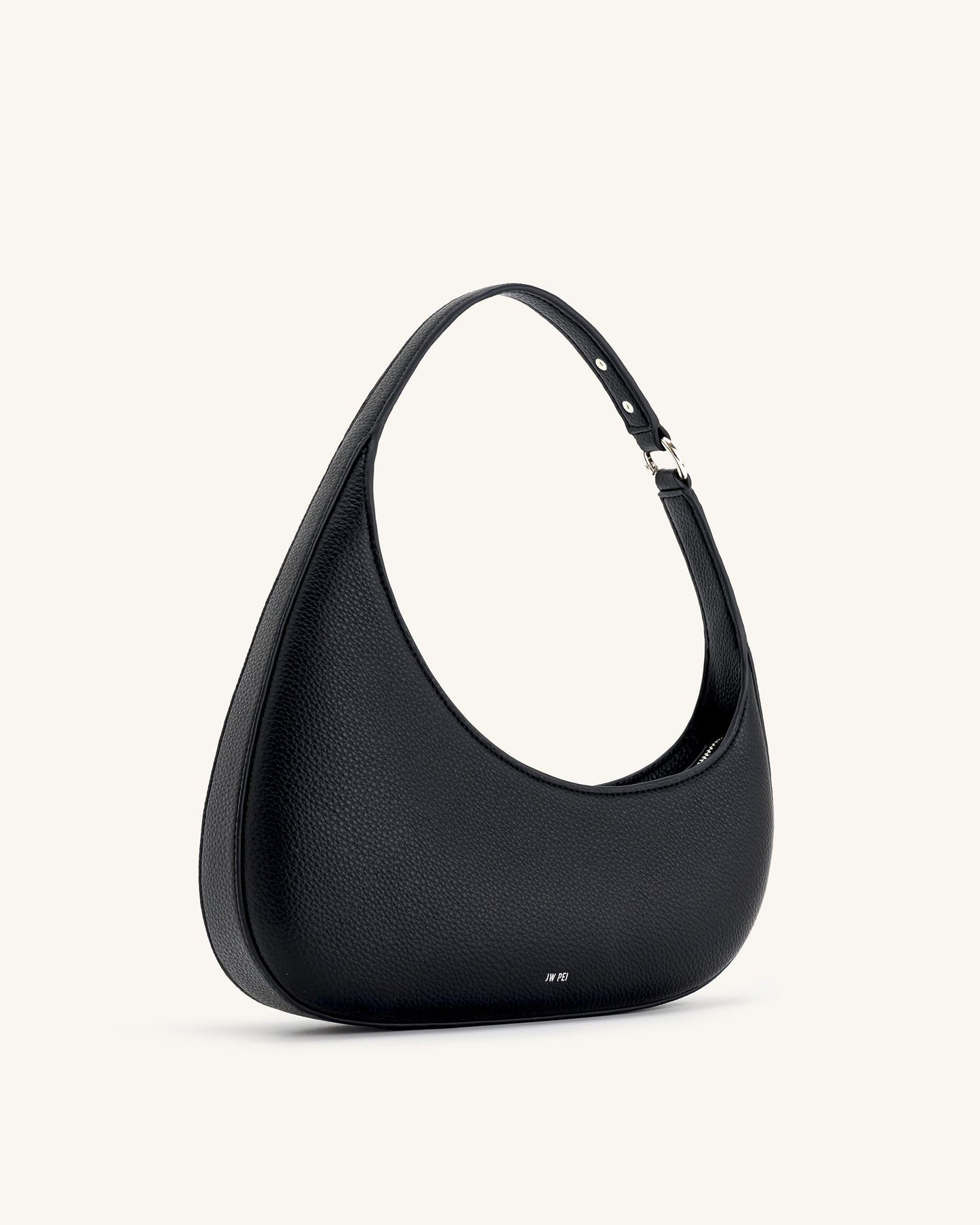 Minimalistische Schultertasche Tropfenform aus veganem Leder – Stilvoll & Nachhaltig
