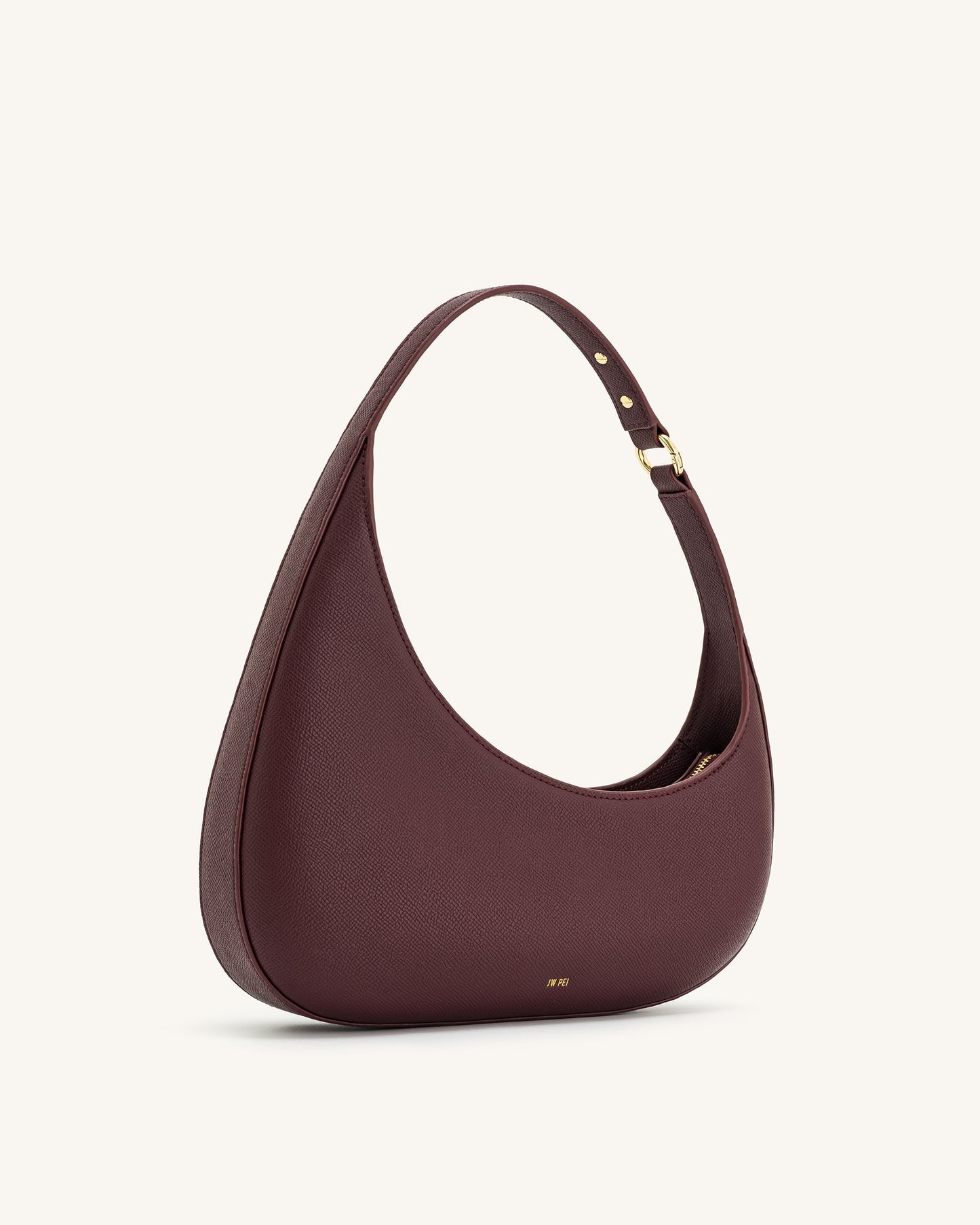 Minimalistische Schultertasche Tropfenform aus veganem Leder – Stilvoll & Nachhaltig