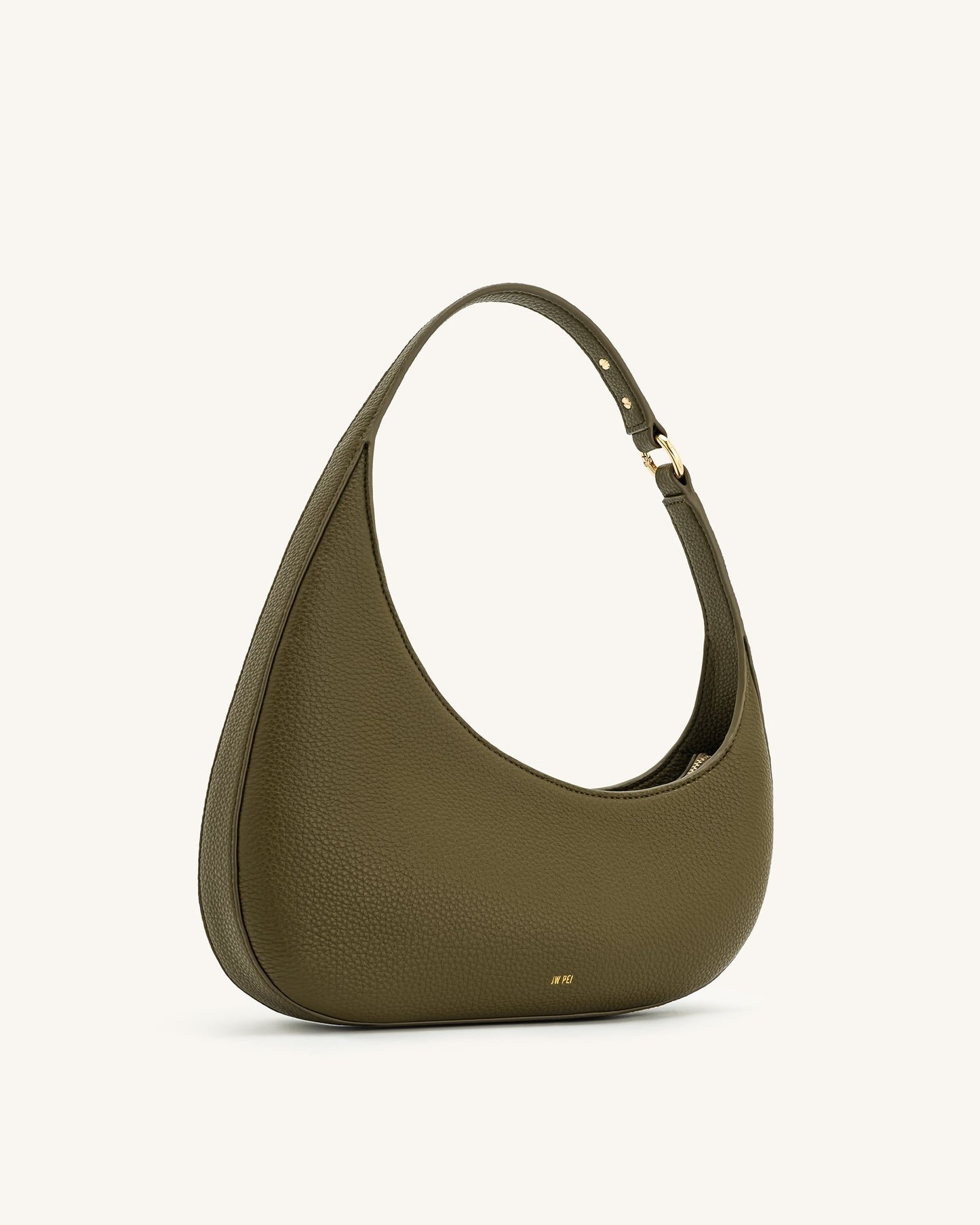Minimalistische Schultertasche Tropfenform aus veganem Leder – Stilvoll & Nachhaltig