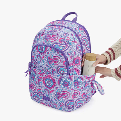 Laptop Rucksack mit Seitentaschen – Leicht, Wasserdicht & Stilvoll für Schule, Arbeit & Reisen