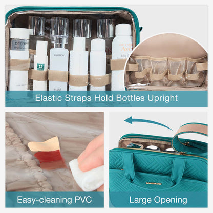 Luxuriöse Kulturtasche & Make-up Organizer – stilvoll, praktisch & wasserdicht
