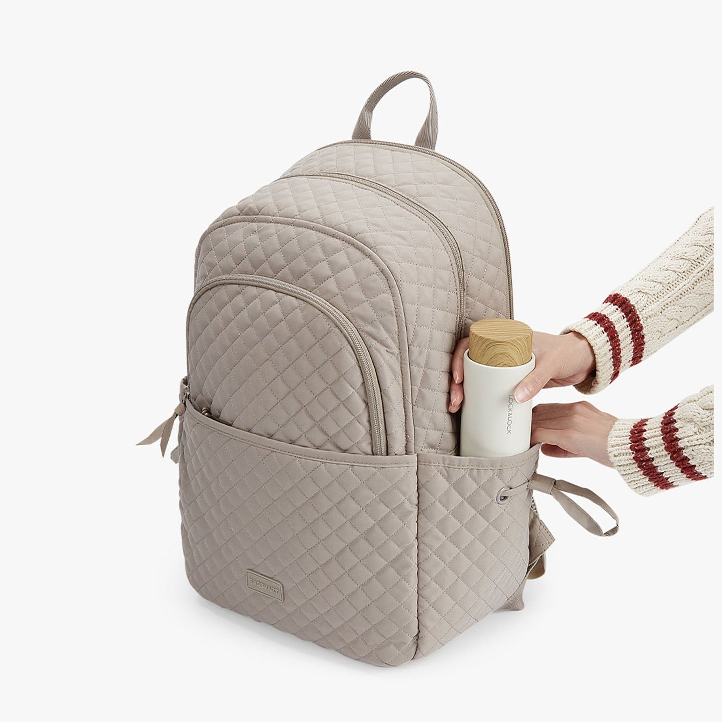 Laptop Rucksack mit Seitentaschen – Leicht, Wasserdicht & Stilvoll für Schule, Arbeit & Reisen
