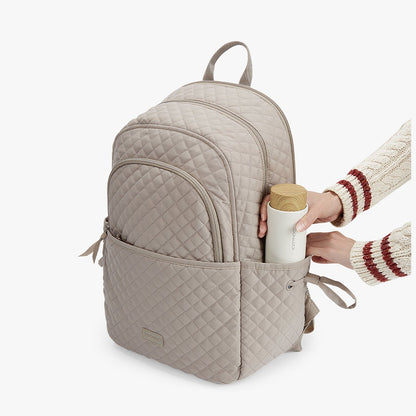 Laptop Rucksack mit Seitentaschen – Leicht, Wasserdicht & Stilvoll für Schule, Arbeit & Reisen