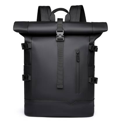 Wasserdichter Rolltop Rucksack – Moderner Tagesrucksack mit viel Stauraum & Laptopfach