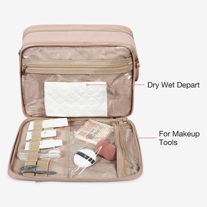 Luxuriöse Kulturtasche & Make-up Organizer – stilvoll, praktisch & wasserdicht