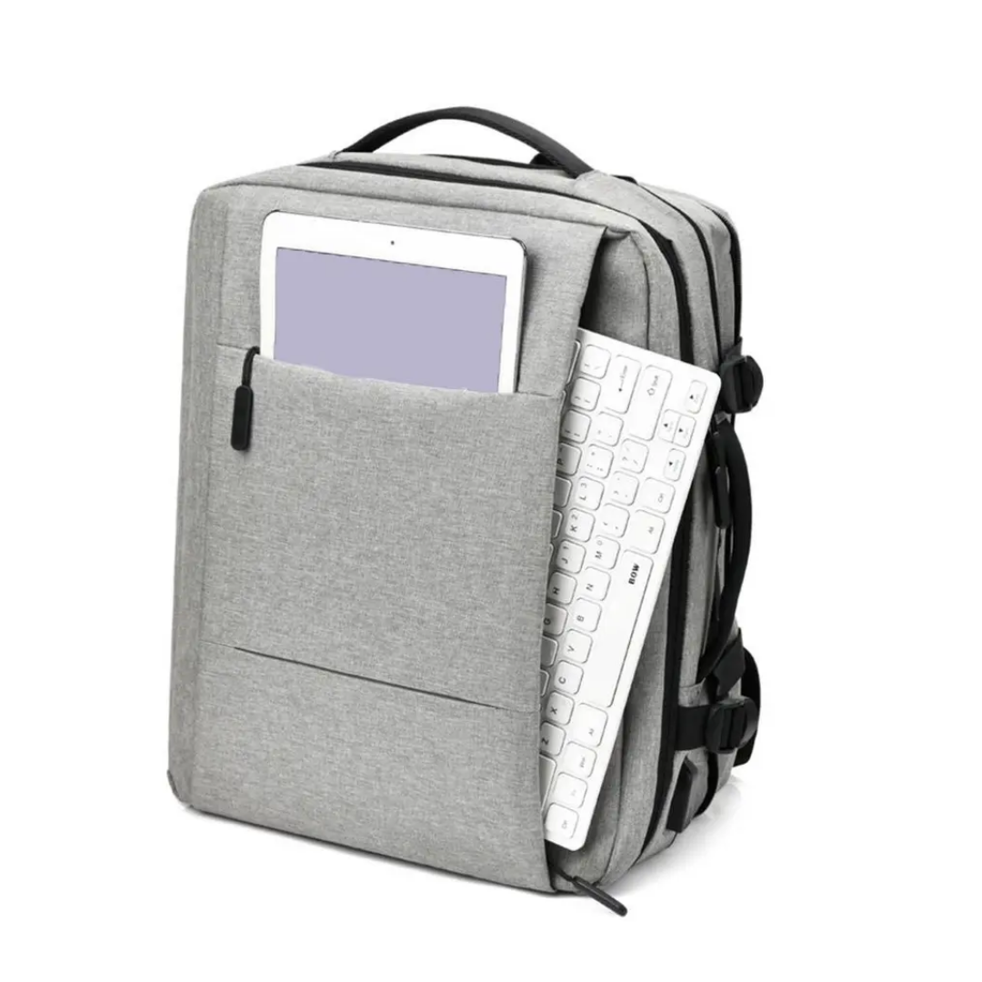 Wasserdichte Laptop-Rucksack 15,6″ mit USB-Ladeanschluss – Business & Reise Daypack