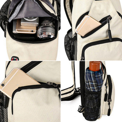 Leichte Canvas-Schultertasche – Stylische Damenhandtasche in verschiedenen Farben, verstellbarer Schulterriemen, ideal für Alltag & Freizeit