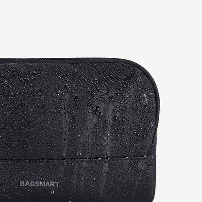 Kulturtasche Herren – Wasserabweisend & Kompakt mit mehreren Fächern – Schwarz oder Blau