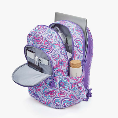 Laptop Rucksack mit Seitentaschen – Leicht, Wasserdicht & Stilvoll für Schule, Arbeit & Reisen