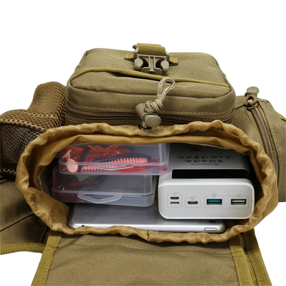 Herren Crossbody Tasche – Multifunktional, Kompakt & Robustes Design für Alltag & Reisen