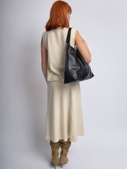 Liorra Vegane Hobo Schultertasche – Geräumig, Elegant & Zeitlos