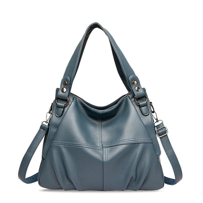 Bordeauxrote Schultertasche aus Veganem Leder – Stilvoll & Praktisch