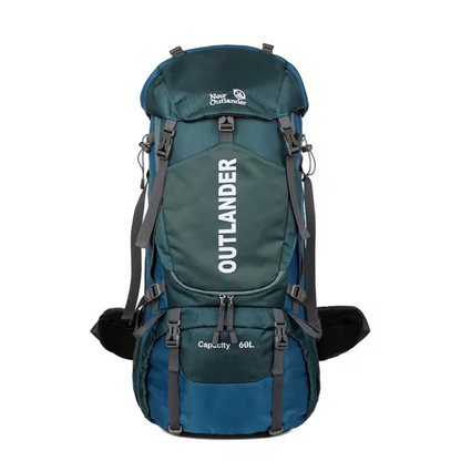 Wasserdichter 60L Trekkingrucksack – Ergonomisch, Ultraleicht, Ideal für Wandern & Camping