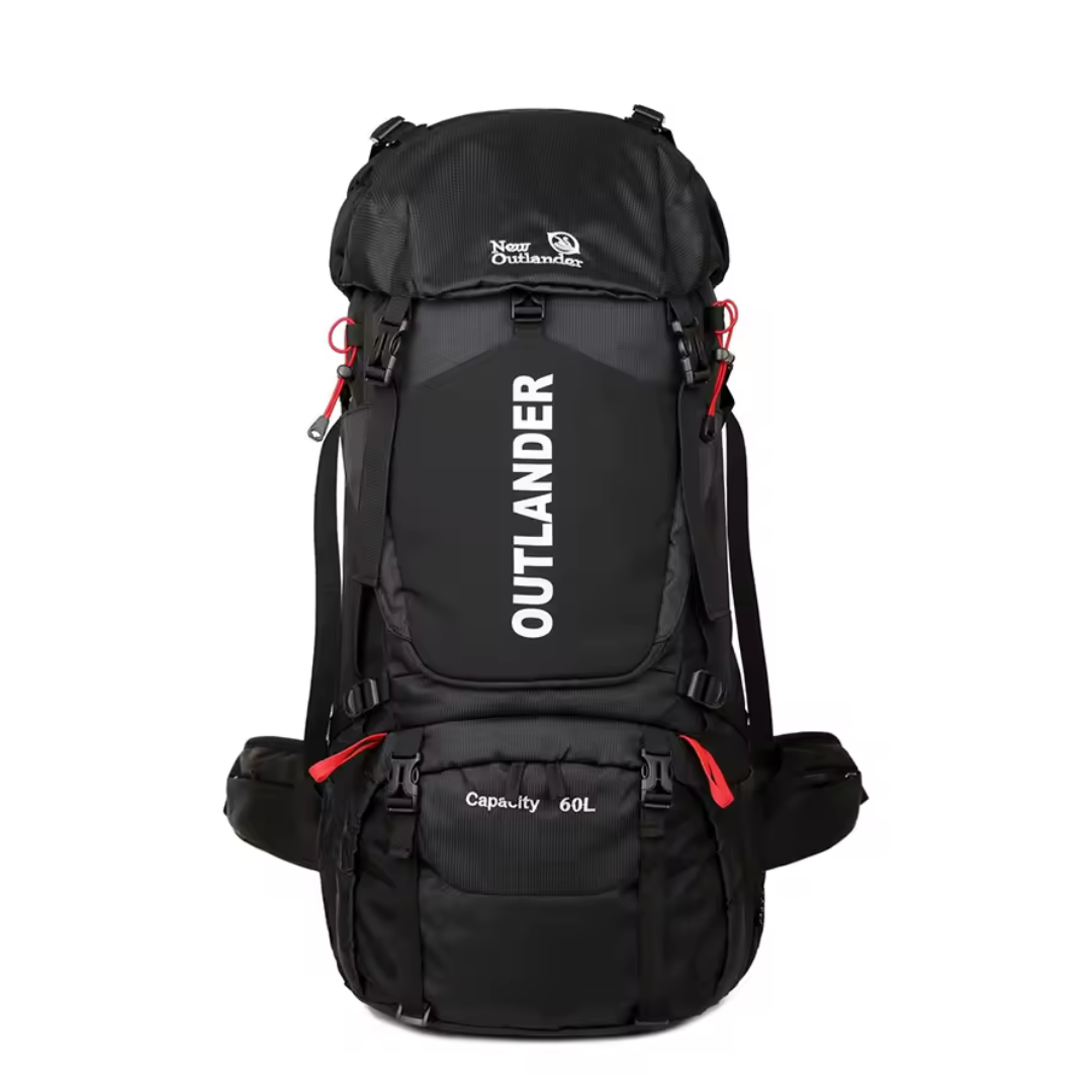 Wasserdichter 60L Trekkingrucksack – Ergonomisch, Ultraleicht, Ideal für Wandern & Camping