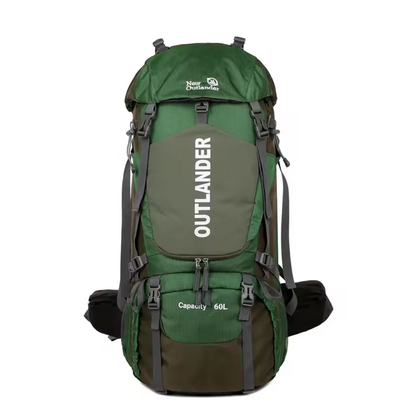 Wasserdichter 60L Trekkingrucksack – Ergonomisch, Ultraleicht, Ideal für Wandern & Camping