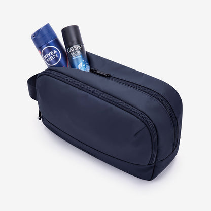 Kulturtasche Herren – Wasserabweisend & Kompakt mit mehreren Fächern – Schwarz oder Blau