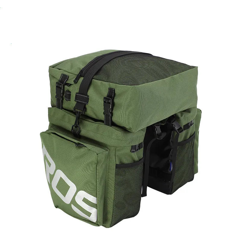 Wasserdichte Doppelte Fahrradtasche – Große Kapazität, Reflektierend & Ideal für Abenteuer
