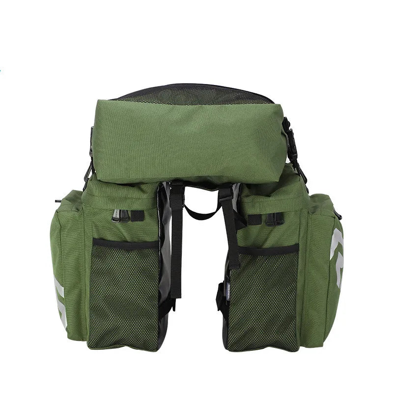 Wasserdichte Doppelte Fahrradtasche – Große Kapazität, Reflektierend & Ideal für Abenteuer