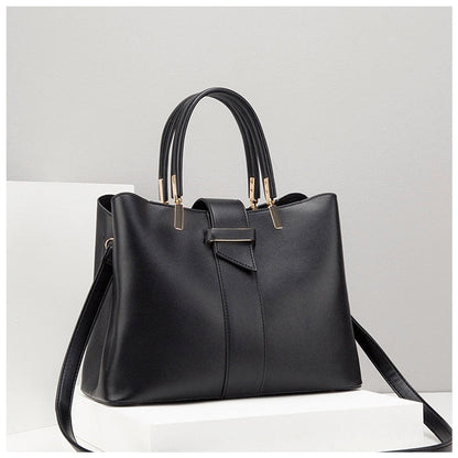 Elegante Handtasche – Veganes Leder mit Goldenen Details
