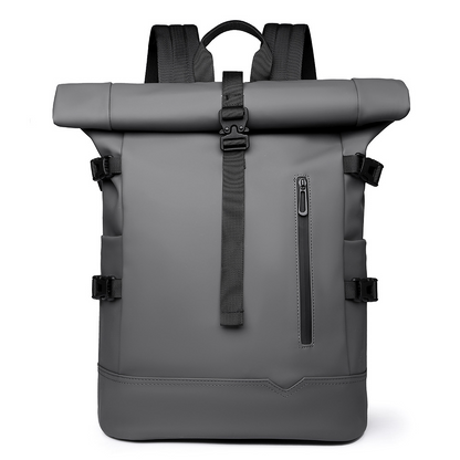 Wasserdichter Rolltop Rucksack – Moderner Tagesrucksack mit viel Stauraum & Laptopfach