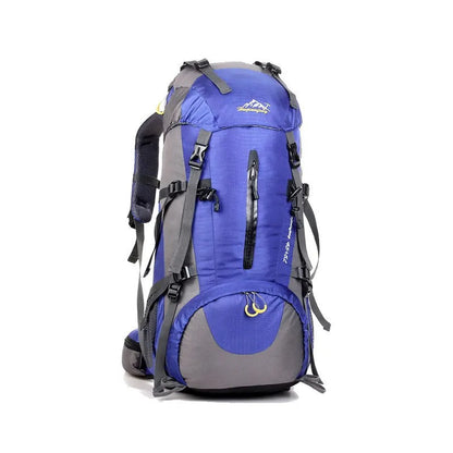 Wasserdichter 50L Outdoor-Rucksack – Trekking-, Wander- und Reiserucksack für Damen und Herren