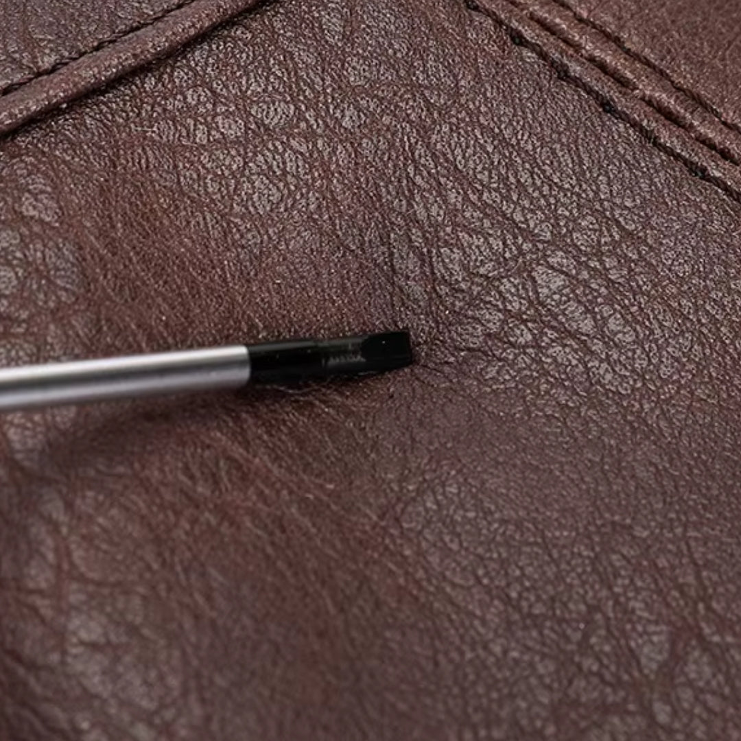 Crossbody Umhängetasche für Herren – Leder Sling Bag mit Mehreren Fächern